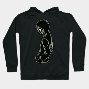 crying hoodie dude Hoodie